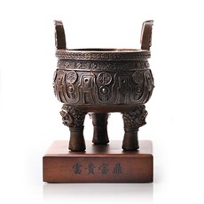 精品銅器★富貴寶鼎風水擺件★招財鎮宅利事業官運
