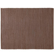 印度棉手工编织午餐垫/棕色约长45×宽35cm