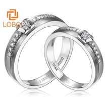 洛宝希 钻石对戒 结婚戒指钻戒 20分30分50分1克拉裸钻定制 CA106