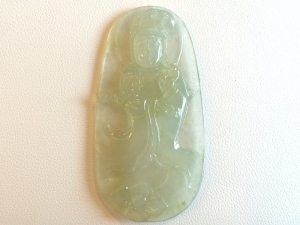 特價翡翠觀音牌吊墜