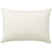 麻平织枕套50×70cm用/本白色