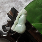 翡翠福祿壽掛件