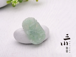 天然A貨翡翠生肖龍
