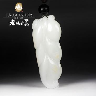 張國軍作品和田玉籽料手把件碩果累累大師作品