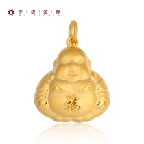 足金福運笑臉彌勒佛吊墜4.23g4.23g