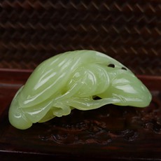 天然和田玉吊墜★喜結(jié)聯(lián)偶★助姻緣增情緣幸福和諧平安