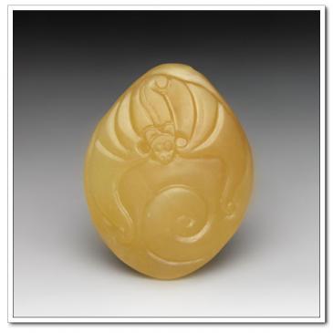 糖玉掛件福壽如意