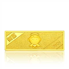 財富福星寶寶黃金足金金條