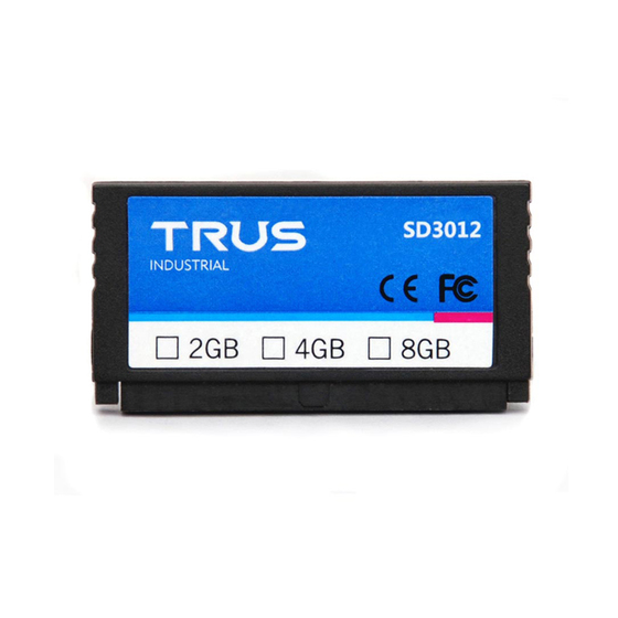 TRUS趋势DOM电子硬盘44PIN软路由专ros、海蜘蛛、维盟 JEM震 SD3012(4G)