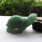 東陵玉長(zhǎng)壽龜把玩件