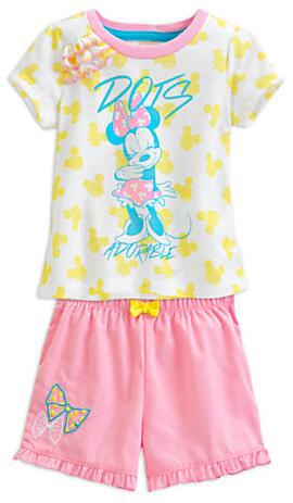 Minnie Mouse Short Sleep Set for Girls