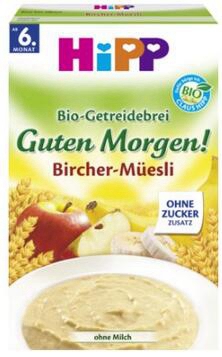 Hipp Bio-Getreidebrei Guten Morgen! Bircher Müesli ab 6. Monat, 250 g