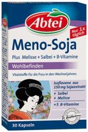 AbteiMeno-SojaPlusMelisse+Salbei+B-Vitamine,30Kapseln