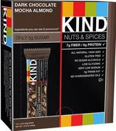 KINDNuts&SpicesBars-DarkChocolateMochaAlmond-1.4Oz-12Ct
