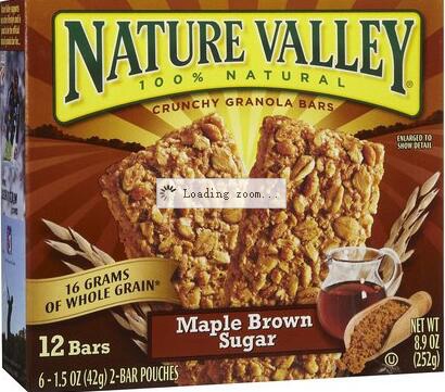 NatureValleyMapleBrownSugarGranolaBar-12Ct