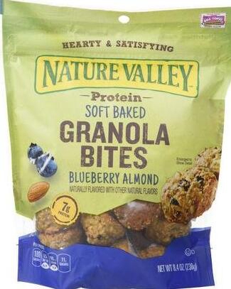 Nature Valley Protein Soft Baked Granola Bites - Blueberry Almond - 8.4 oz