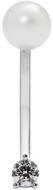 WhiteGoldDiamondDotEarring