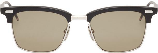 BlackAndSilverMatteSunglasses