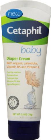 Cetaphil Baby Diaper Cream with Organic Calendula, Vitamin B5 and E