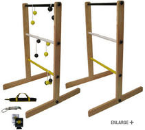 DoubleWoodenLadderTossGame