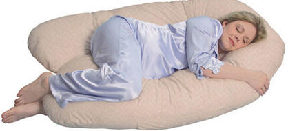 LeachcoBack'NBellyChicContouredPregnancyBodyPillow