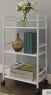 AltraMarshall3ShelfMetalRollingUtilityCart