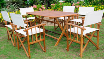 Cariati7PieceAcaciaWoodPatioSet