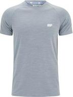 MYPROTEIN運動表現系列男士短袖上衣–花灰色