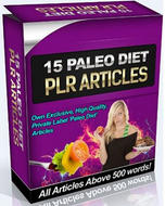 PaleoDietPLRArticlesWithPrivateLabelRights