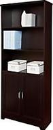 Realspace?MagellanCollection5-ShelfBookcaseWithDoors