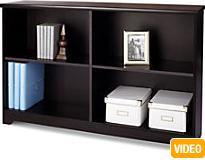 Realspace?MagellanCollection2-ShelfSofaBookcase