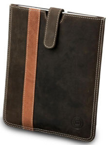 dbramante1928 Leather iPad Slip Cover (iPad 2, 3, 4, Air, and Air 2) - Hunter Stripe