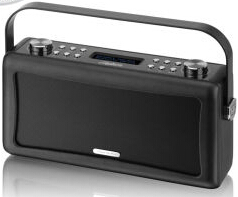 View Quest Hepburn Bluetooth Audio System with DAB+/FM Radio - Black