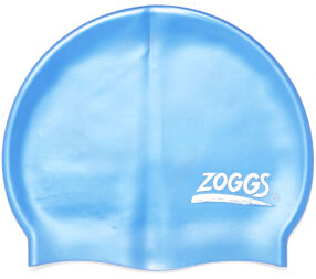 ZoggsSiliconeSwimmingCap-BabyBlue