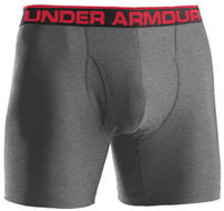 UnderArmourMen'sTheOriginal6InchBoxerjock-TrueGrayHeather/Red