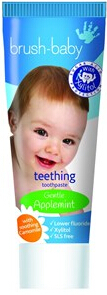 Brush-BabyTeethingToothpaste0-2Years