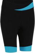 CUISSARD SANS BRETELLES VéLO FEMME 500 NOIR BLEU B'TWIN