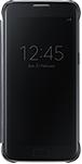 Galaxy S7 S-View Flip Cover, Clear Black