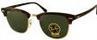 レイバンクラブマスターサングラスRB3016W036651Ray-Ban伊達メガネ眼鏡