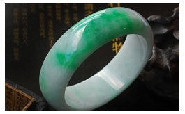 天然翡翠手鐲--陽春白雪老坑糯種鮮潤白底青細膩潤澤圓潤厚裝超寬版富貴圓鐲(58)