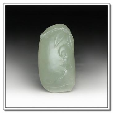 和田青白玉掛件祝福(一口價(jià))