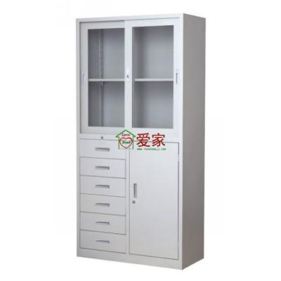 文件柜鐵皮柜儲(chǔ)物柜檔案柜資料柜偏六斗文件柜