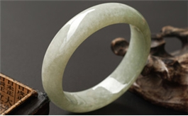 天然翡翠手镯--老坑冰种浅绿细腻圆润富贵圆镯（58）S200N-120