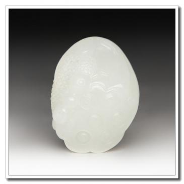 和田白玉掛件連年有余(一口價(jià))