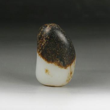 新疆天然和田玉白玉籽料原石41g專柜正品包郵