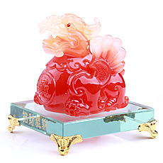 精品仿黃玉貔貅擺件★開光皮休家居辦公工藝品擺設(shè)★招財辟邪化煞除小人