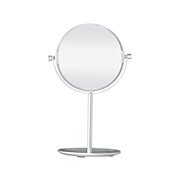 铝制小型化妆镜 宽17×深14×高27cm / 银色