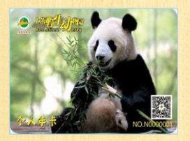 上海野生动物园个人年卡