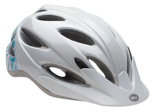 BELL Women’s Strut Bike Helmet, White/Teal