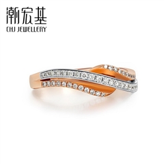 美麗人生系列-晶瑩交織-鉆石戒指